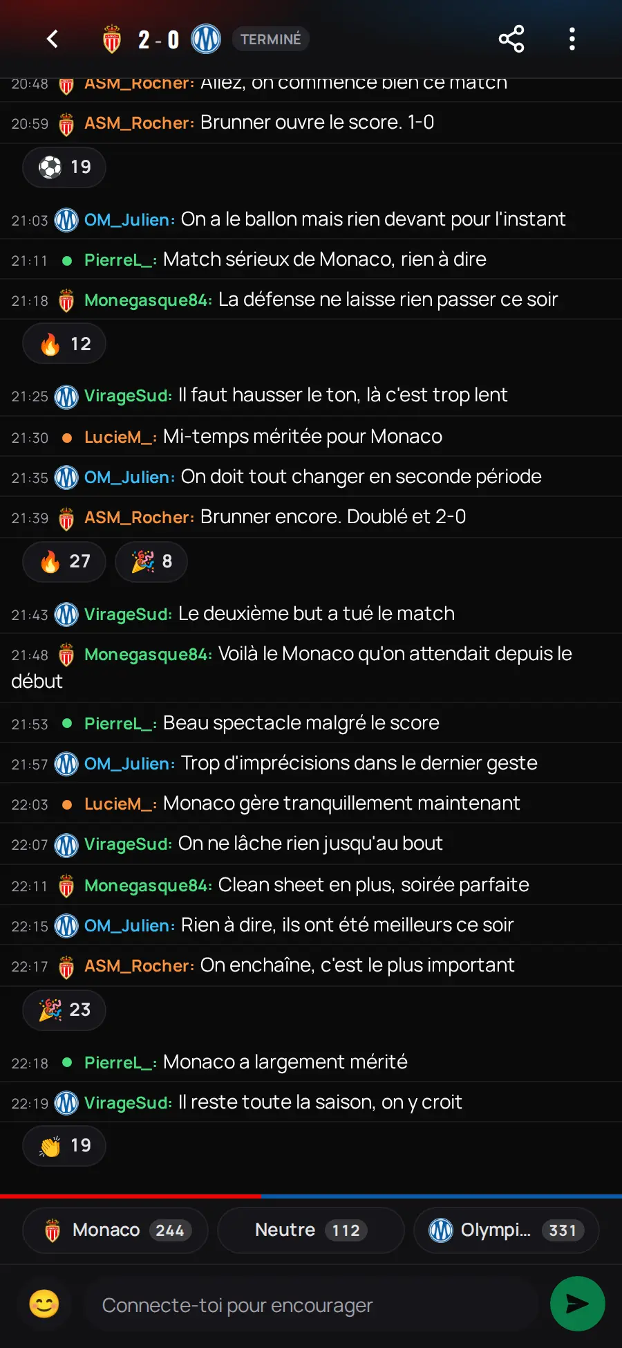 La Grada Feeberse : le chat d'un match